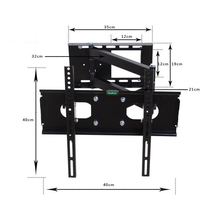 Giá Treo Màn Hình Máy Tính, Tivi LCD 32-75 inches Giá treo tường màn hình F75 xoay 180 (khác NB F80)