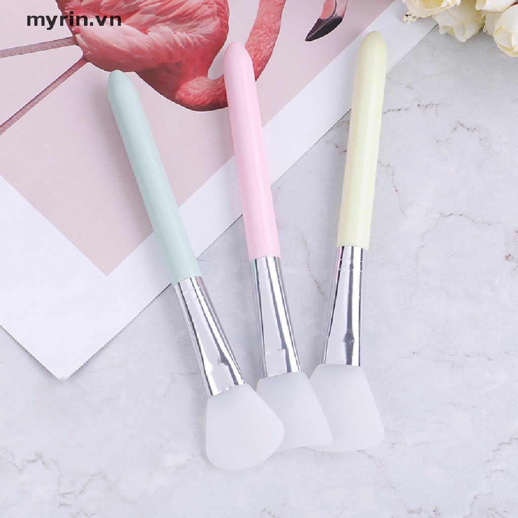 1 Cọ silicone Phẳng Quét Mặt Nạ Bùn Chăm Sóc Da