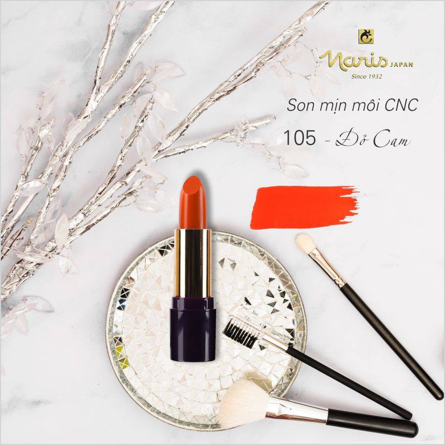 Son trang điểm Naris CNC New Lipstick #105