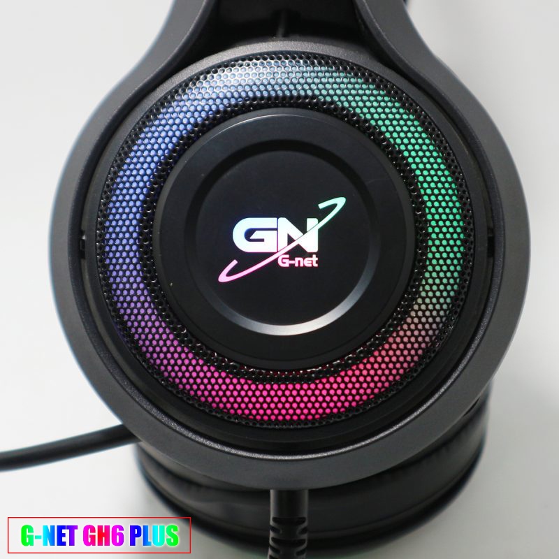 Tai nghe Gaming G-Net GH6 7.1 USB Led RGB, GH6 PLUS, RUNG, 7.1 RGB I Head phone GNET GH6, GH6 PLUS âm thanh 7.1 RGB LED