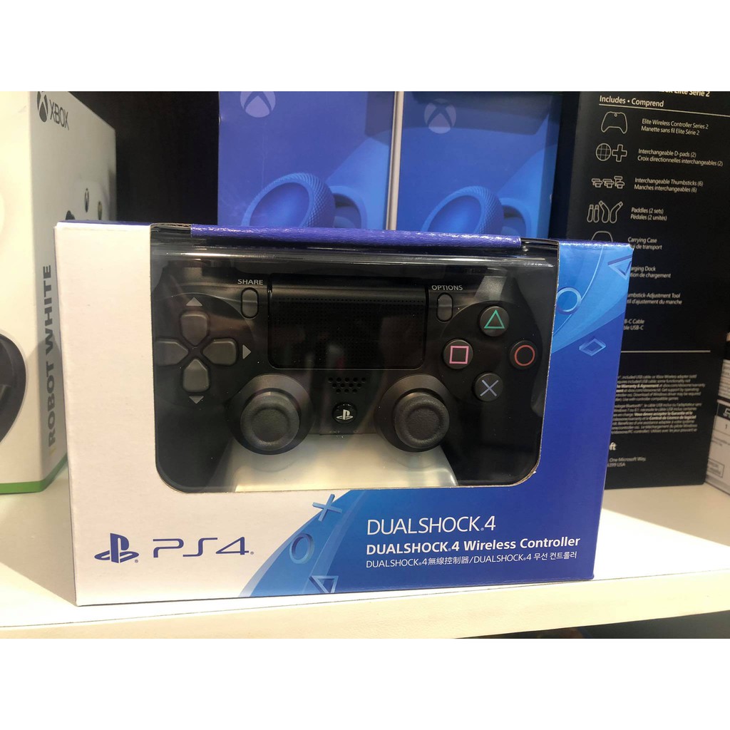 Tay Cầm Ps4 Dualshock 4 Màu Đen Chính Hãng - Có Hộp Nguyên Seal