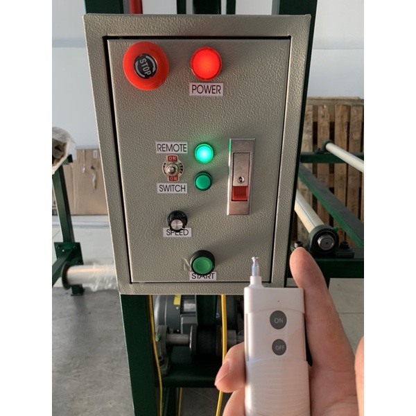 máy quấn vòng bọc màng chít PER 1000 hướng tâm Cty cơ khí vn-nikko