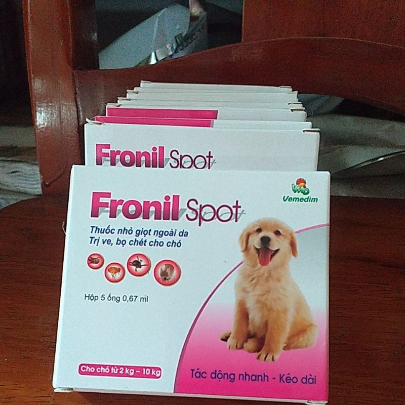Nhỏ rận ve bọ chét cho chó mèo fronil tác dụng kéo dài. thú cưng, 1 ống