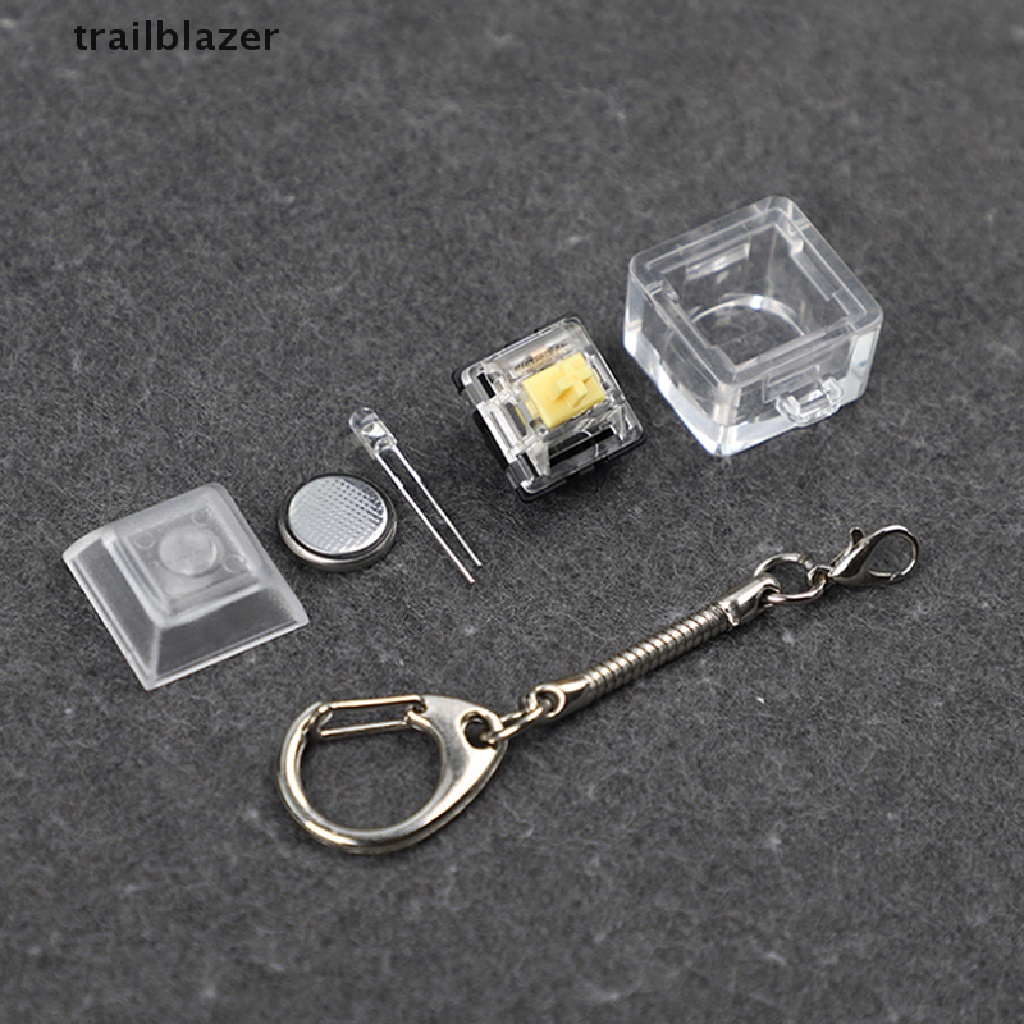Trailblazer 1pc Mx Mechanical Switch Keychain Shaft Tester Translucent Key Switch Tester UIO