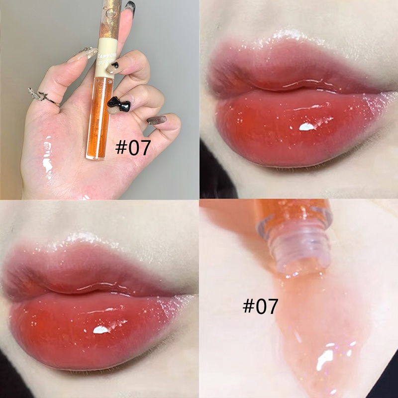 Son bóng Cappuvini sắc tố cao lâu trôi 2 đầu 2 trong 1