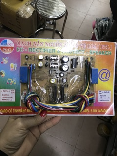 Mạch bảo vệ loa 4 tụ