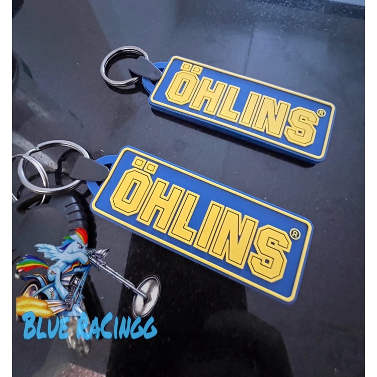 Móc khoá OhLIN Cao su