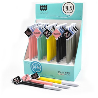 Bút bấm Black pink mực xanh đen