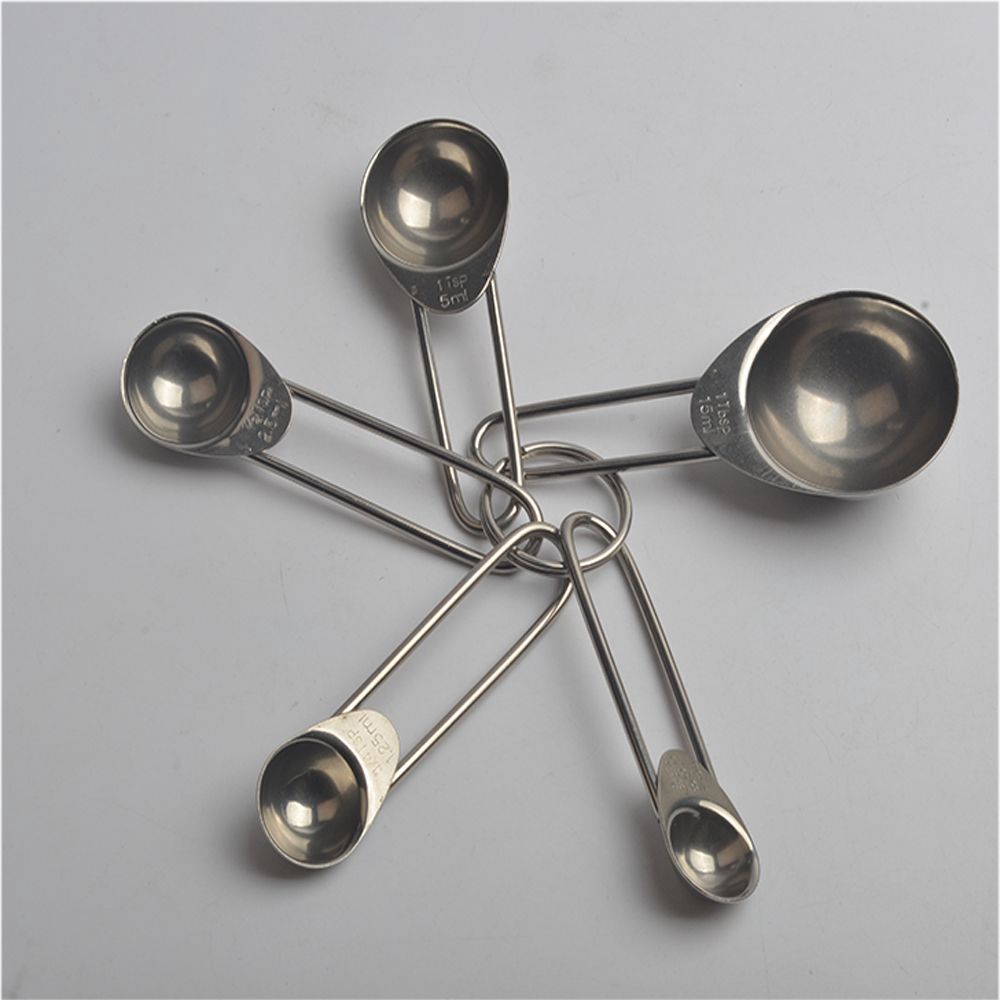 Set muỗng đo lường thực phẩm gia vị bằng thép không gỉ tiện dụng