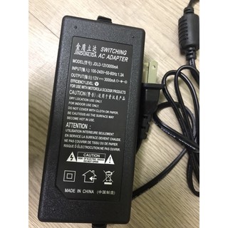 Nguồn loa kéo 12V-3A ( chân cắm đa năng )