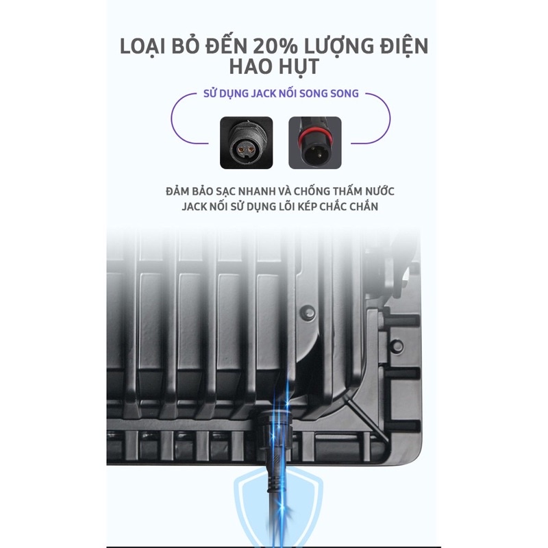 Dây nối 5m DC Chính Hãng JD Cho Đèn Pha Năng lượng Mặt Trời, Dây Nối Đèn Led Solar, Chính Hãng Chuẩn Chất Lượng