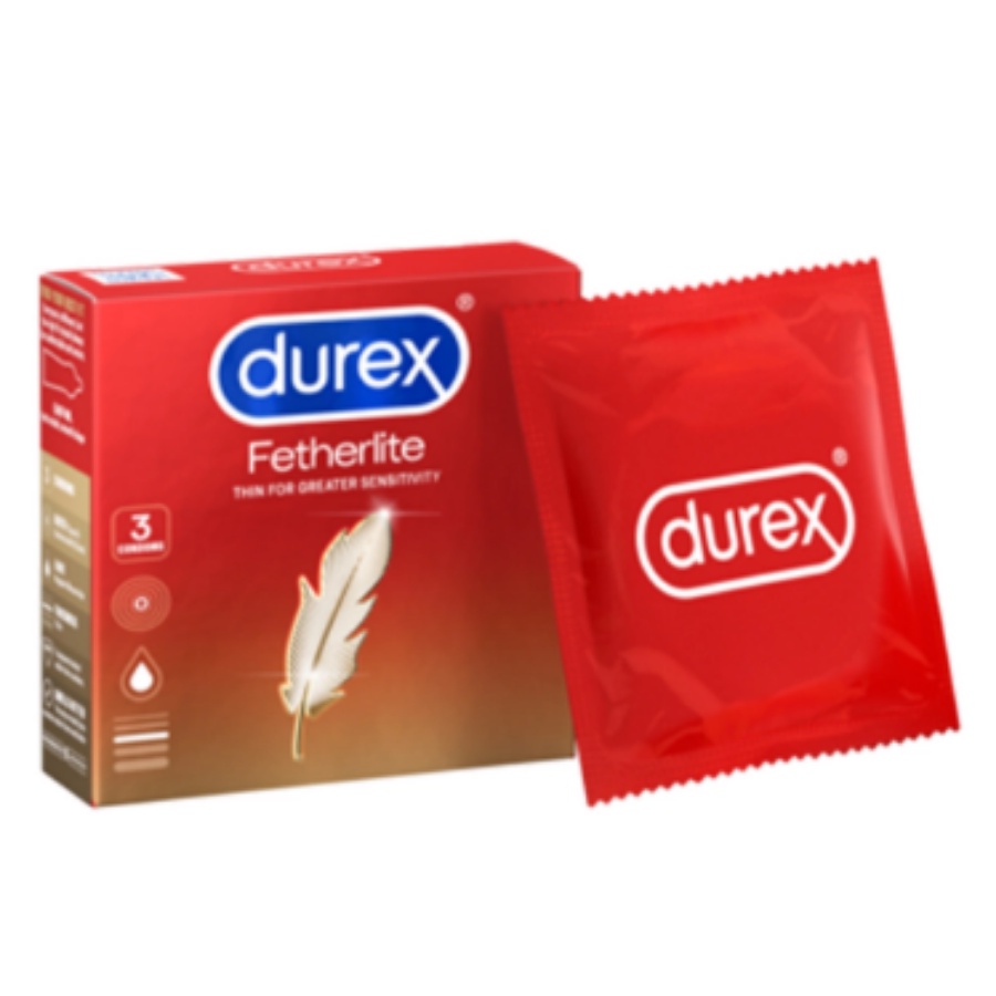 Bao Cao Su Fetherlite Durex 3 Cái