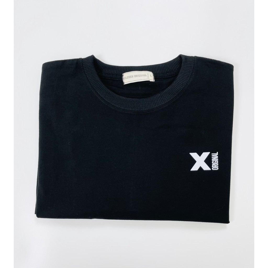 Áo thun Unisex in họa tiết FLB, Form Unisex Màu Đen - Eleven Original