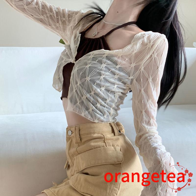 Áo Khoác Cardigan Chống Nắng Một Nút Thời Trang Cho Nữ