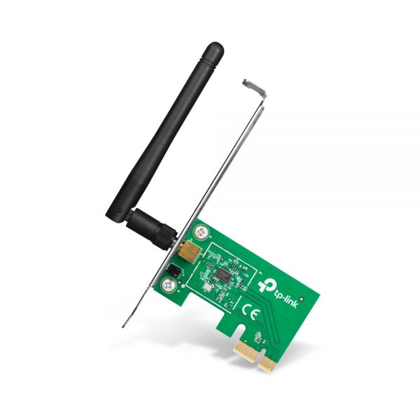 Card lan cho máy tính, card mạng thu Wifi TP-Link TL-WN781ND Chính hãng (150Mbps, chân ngắn 1X)