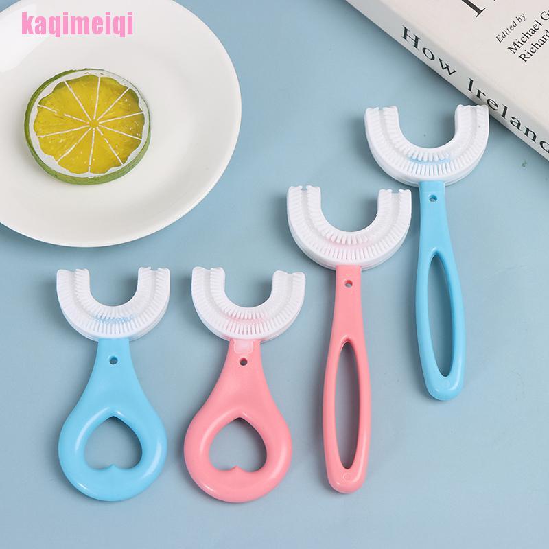 Bàn Chải Đánh Răng Hình Chữ U An Toàn Cho Bé