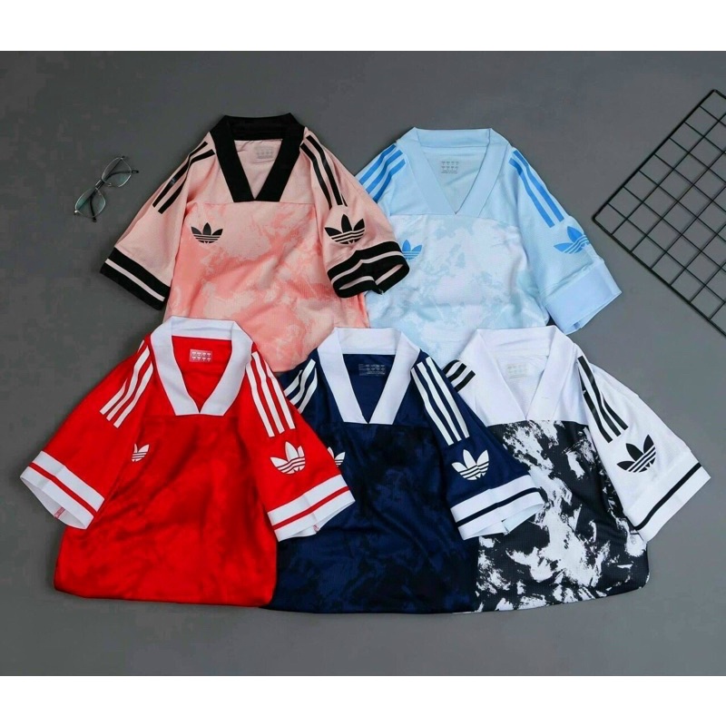 Áo bóng đá , Bộ Ba Lá ADIDAS phối màu Cam kết Y Hình - Hàng xịn
