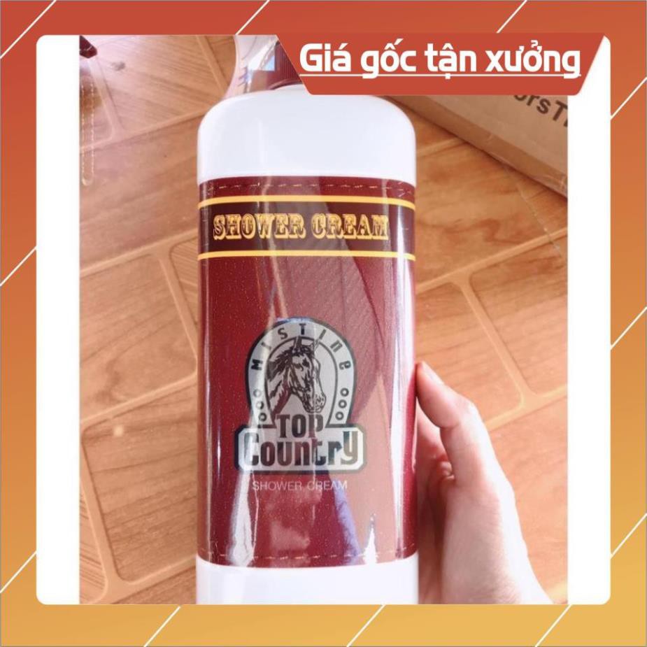 Freeship- [Hàng Auth] Sữa tắm con ngựa, Sữa tắm lưu hương Top Country Thái Lan 500ml