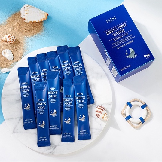 1pcs Mặt Nạ Ngủ Tinh Chất Yến Sào Dưỡng Ẩm Cấp Nước Chăm Sóc Da Và Thu Nhỏ Lỗ Chân Lông | BigBuy360 - bigbuy360.vn