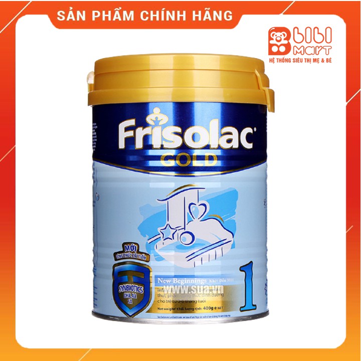 Sữa Friso Gold1 400gr, hỗ trợ hệ tiêu hóa của trẻ nhỏ, hỗ trợ hệ miễn dịch và tiêu hóa,  giúp bé phát triển toàn diện.