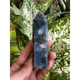 Trụ Moss Agate
