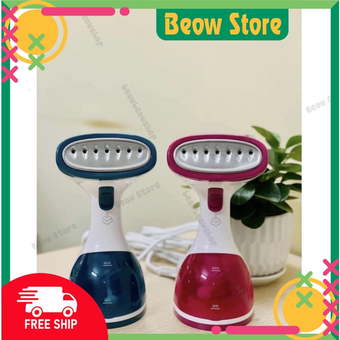 BÀN ỦI HƠI NƯỚC CẦM TAY QH03 ENI241 1000W - TẶNG 2 ĐẦU CHẢI