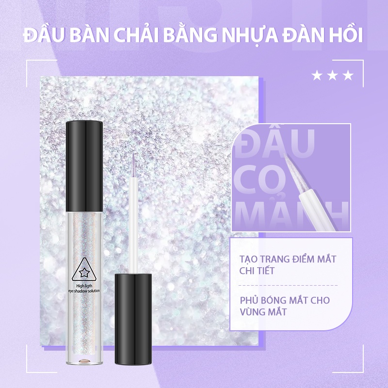 [Hàng mới về] Phấn mắt dạng lỏng HISYI màu ngọc trai lấp lánh thời trang