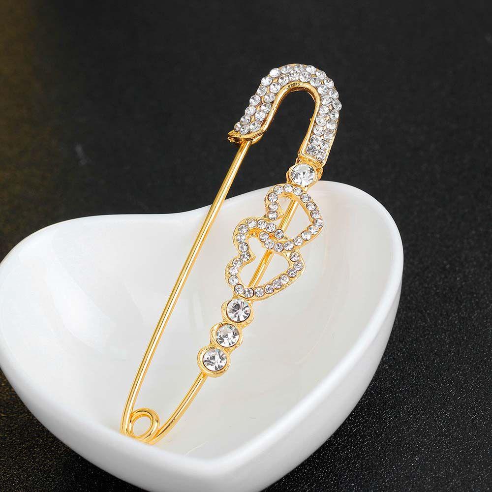 Trâm Cài Áo Hình Nơ Bằng Hợp Kim Tráng Men Thời Trang Thanh Lịch|Trang Sức Vòng Cổ