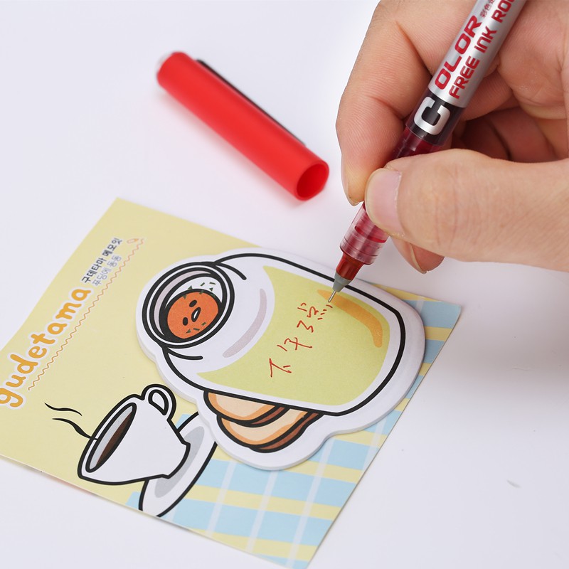 Sticky Note, Post It Note Mini Hình Quả Trứng Lười Gudetama Style Nhật Bản