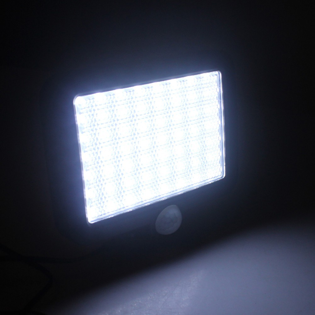Đèn sân vườn năng lượng mặt trời 56 bóng LED cảm biến chống thấm nước