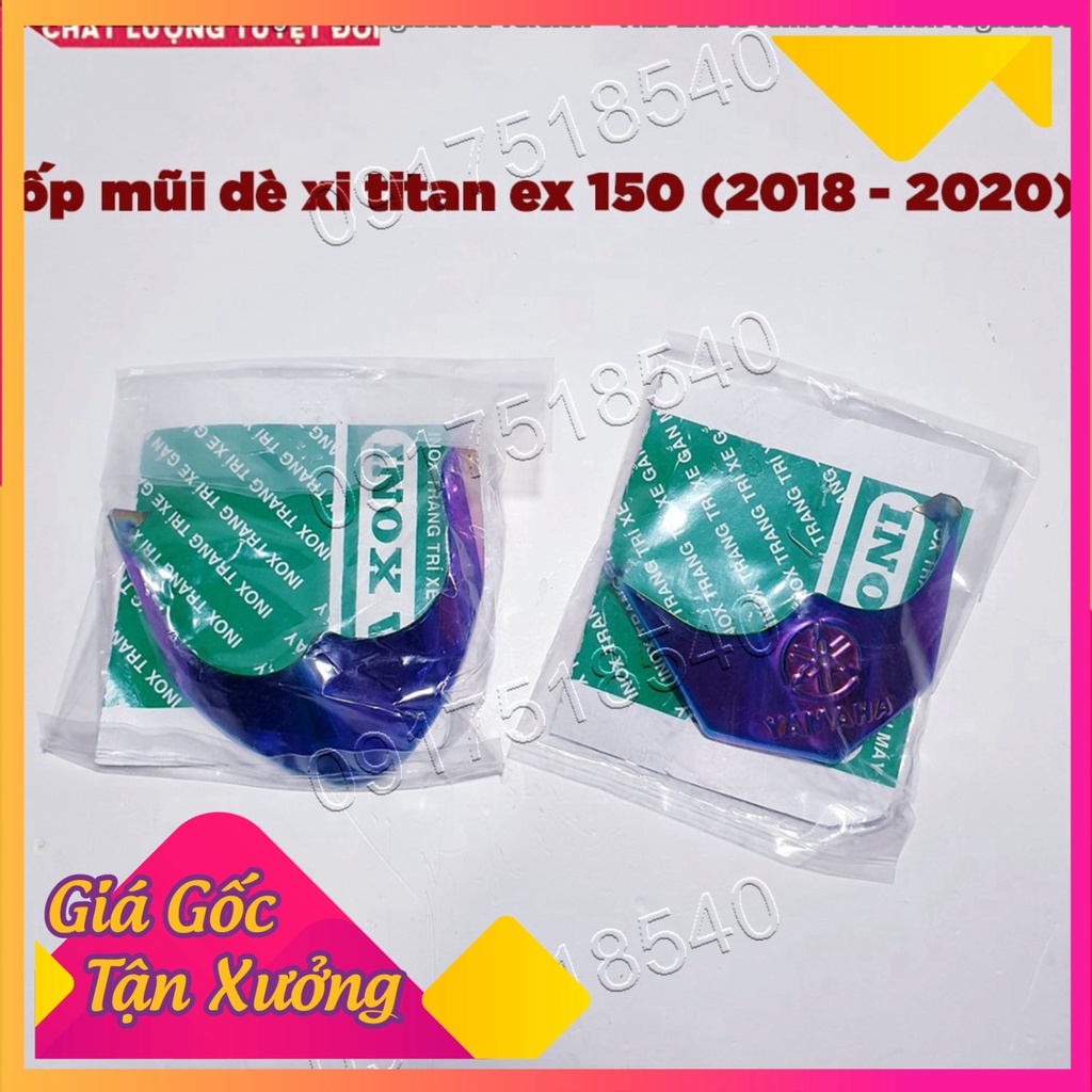 Bộ Ốp Mỏ Dè Xi TITAN Ex 150 2018 - 2020 ( Gía 1 Bộ trước sau) (Ảnh Sp thật)