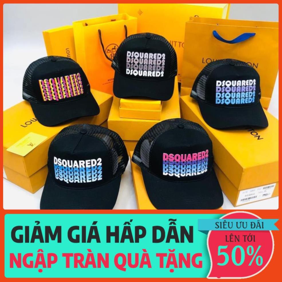 Mũ lưỡi trai Dsq phối lưới cao cấp thời trang nam nữ unisex xịn
