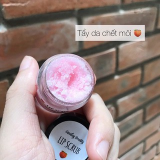 Tẩy TBC môi Đào handmade