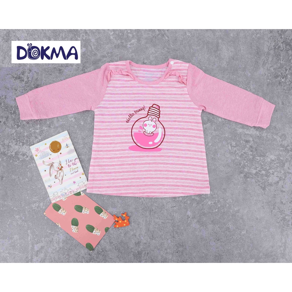 JB416A Áo cài vai dài tay của công ty TNHH Dệt May DOKMA (6-24M)