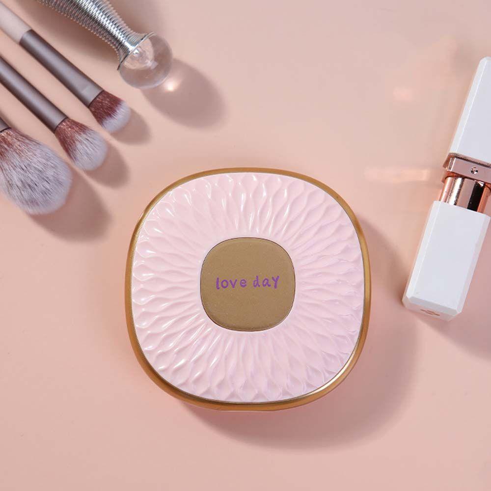 AROMA Gương Trang Điểm Mini Hai Mặt Mang Đi Du Lịch Tiện Lợi