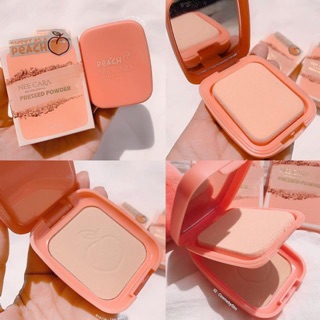 PHẤN PHỦ TRÁI ĐÀO NEE CARA PRESSED POWDER.