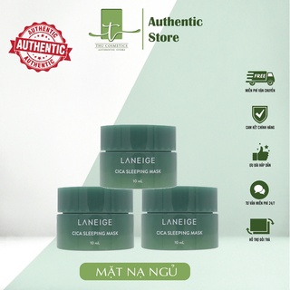 Mặt nạ dưỡng ẩm chuyên sâu từ nấm men rừng LANEIGE Cica Sleeping Mask 10ML
