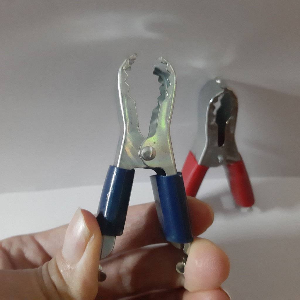 Kẹp bình ắc quy , Đầu kẹp acquy, kẹp cá sấu  loại trung