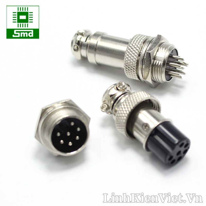 Bộ Jack Nối GX16 Đầu nối nhanh vỏ sắt 16mm  jack cắm vỏ sắt cao cấp đực cái 2P - 10P GX-12 GX-16
