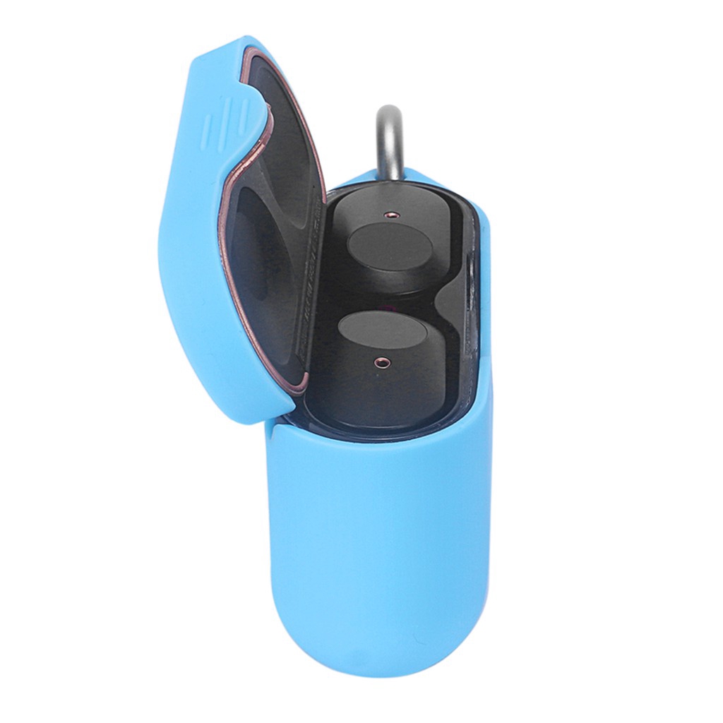 Soft Silicone Protective Cover Portable Anti-Shock Case for Sony WF-1000XM3 Bluetooth Headset