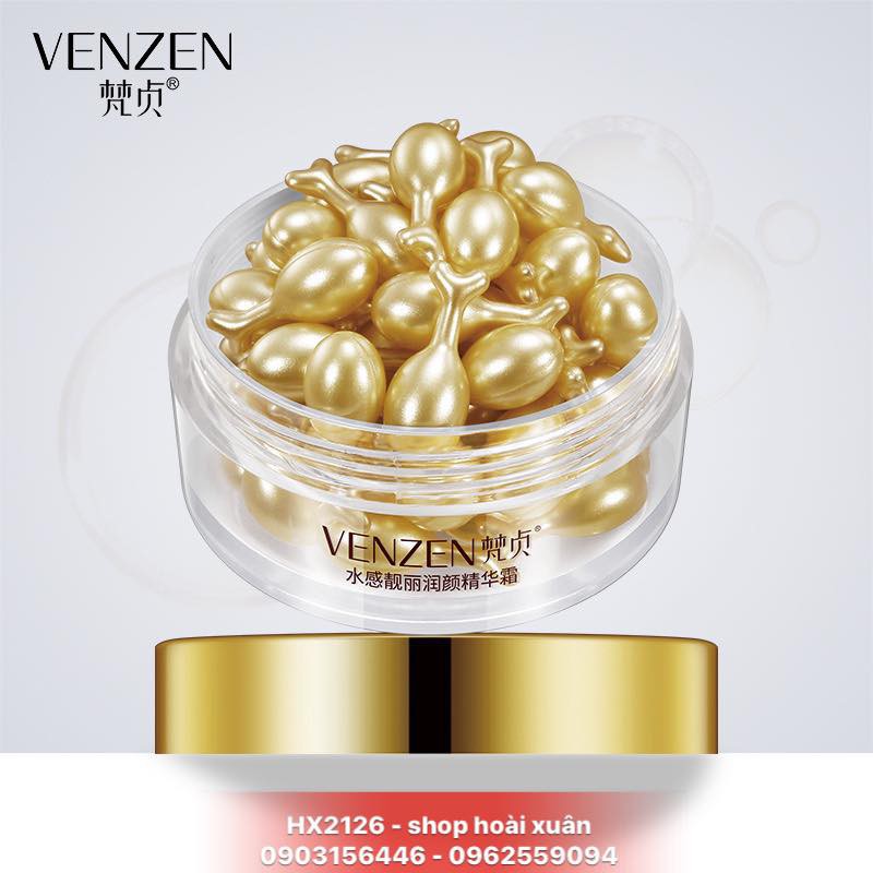 Tinh chất dạng viên vitamin làm xẹp mụn se khít lỗ chân lông nhau thai cừu Venzen placenta - HX2126