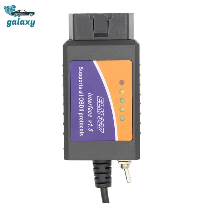 Công cụ quét lỗi tự động OBD2 USB ELM327 với HS-CAN/MS-CAN cho xe Forscan Focus Mazda Ford