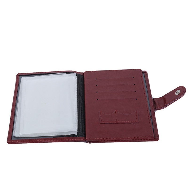 Russian Auto Driver License Bag PU Leather on Cover for Car Driving Document Card Passport Holder Purse Wallet Case