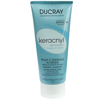 Sữa Rửa Mặt Keracnyl Ducray Cho Da Nhờn Mụn