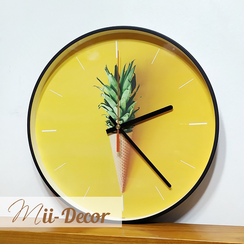 Đồng hồ treo tường ✳️ 10 MẪU - FREESHIP ✳️ Đồng hồ trang trí đẹp hình tròn mặt kính trang trí nhà cửa- DH088