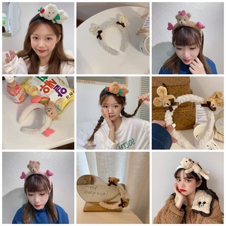 Cài tóc băng đô thỏ gấu bông nhìu mẫu xinh xắn hot TikTok