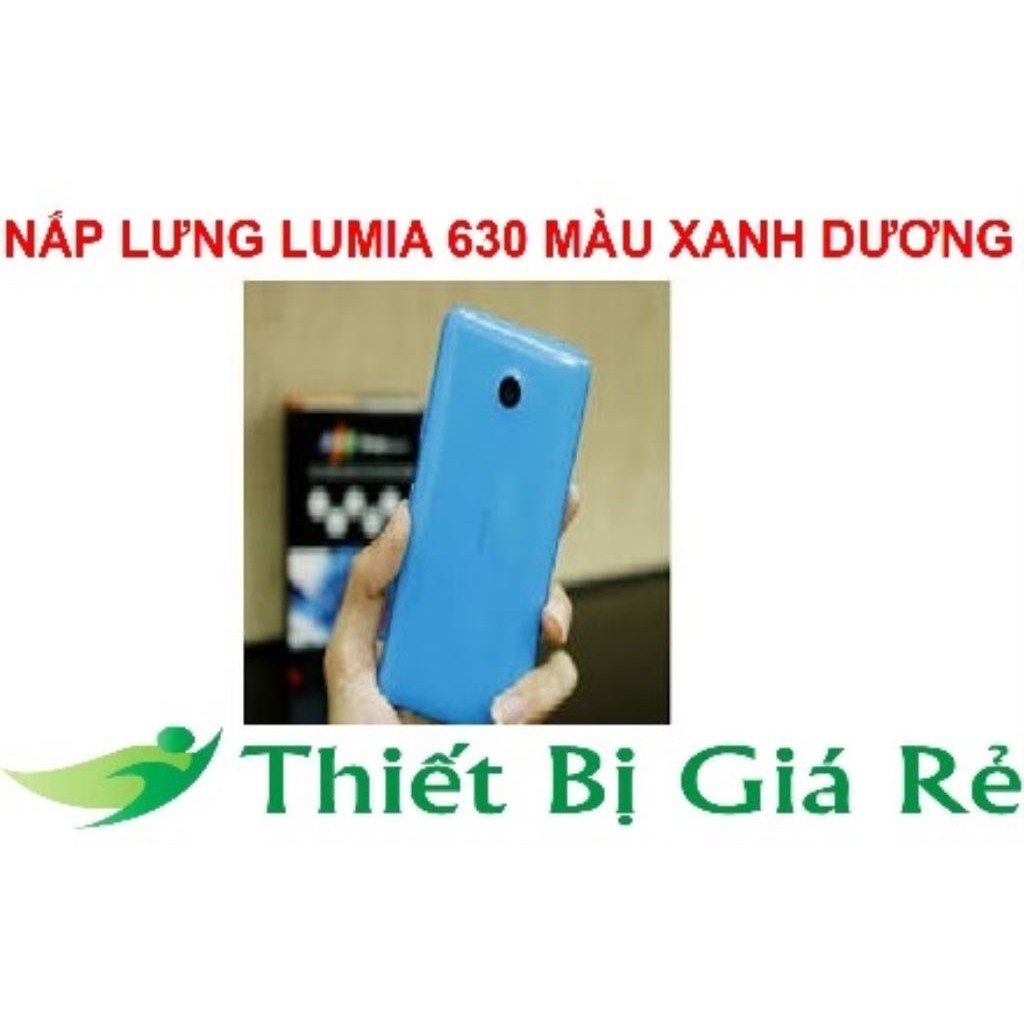 NẮP LƯNG LUMIA 630 MÀU XANH DƯƠNG
