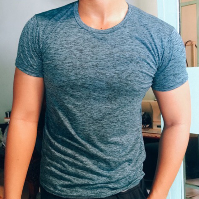 Áo thun thể thao nam chuyên Tập gym - Chất thun lạnh 4 chiều co giản thoải mái | BigBuy360 - bigbuy360.vn