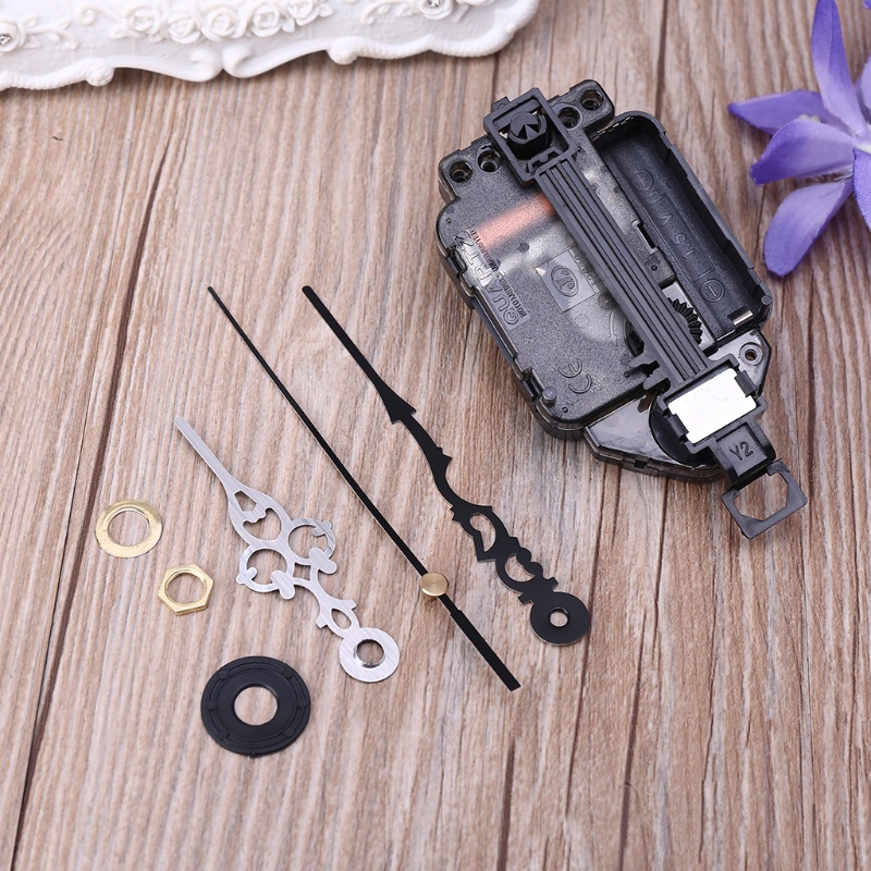 Bộ Kim Đồng Hồ Thay Thế Máy Chạy Pin Với 3 Động Cơ Thay Thế Không Gây Tiếng Ồn