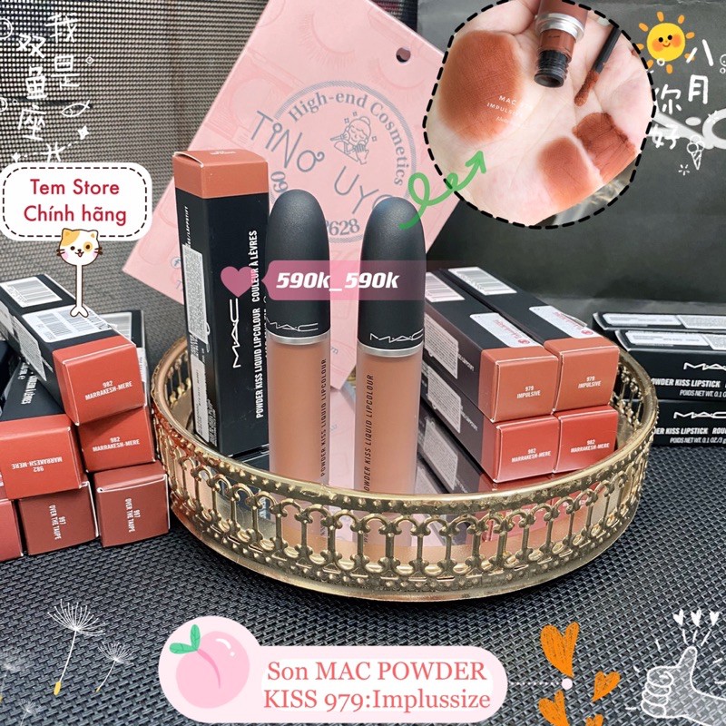 ❗️𝐍𝐄𝐖 𝐍𝐄𝐖 💄𝐒𝐨𝐧 𝐤𝐞𝐦 𝐥𝐢̀ 𝐌𝐀𝐂 𝐏𝐎𝐖𝐃𝐄𝐑 𝐊𝐈𝐒𝐒- MÀU MỚI NHẤT